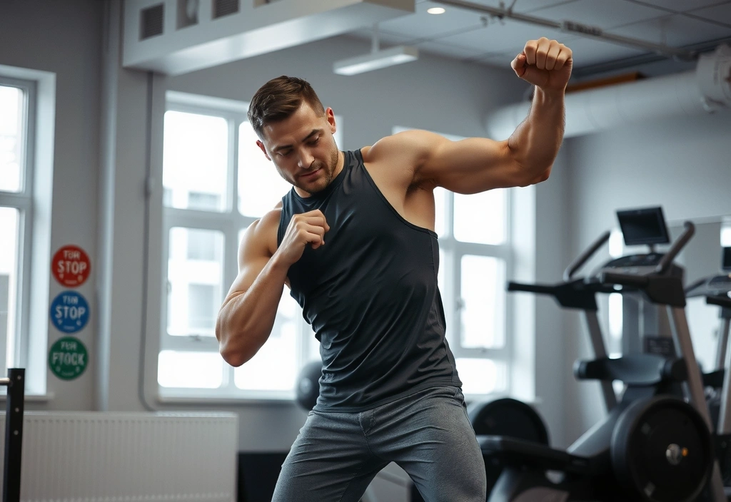 Fallstudie Bild: Sportler beim Training